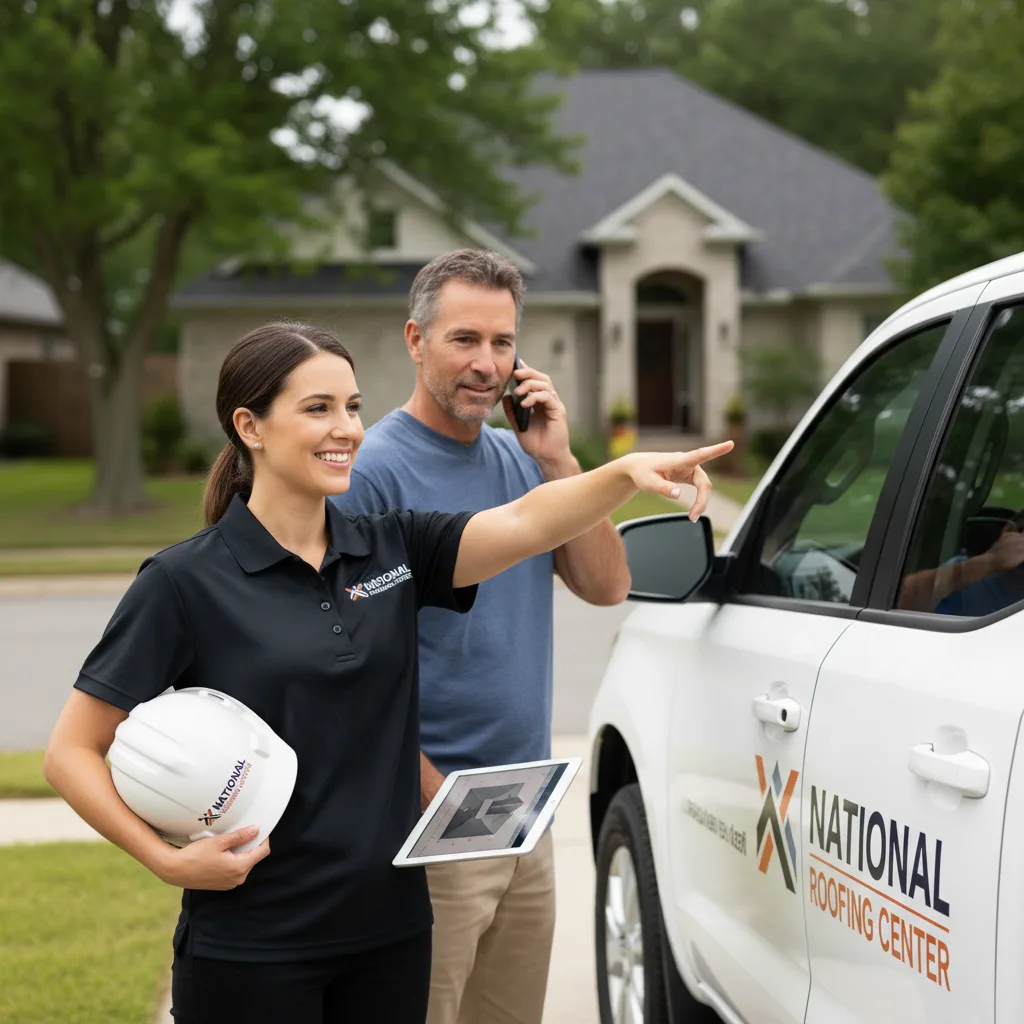 National Roofing Center customer support in Island Heights